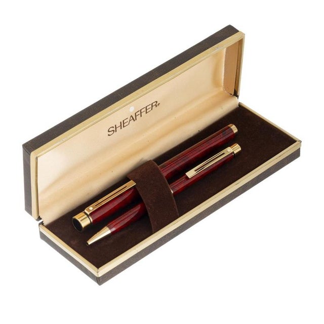 Pen and Pencil Set from Sheaffer, Set of 2 For Sale - Image 6 of 6