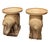 Pair of Vintage Woven Wicker Elephant Side Tables For Sale In West Palm - Image 6 of 12