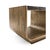 Wood Organic Modern Wood and Stone Side Table For Sale - Image 7 of 7