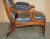 Antique Napoleonic Hardwood and Blue Leather Reclining Library Armchair by Robert Daws, 1830s For Sale - Image 9 of 18