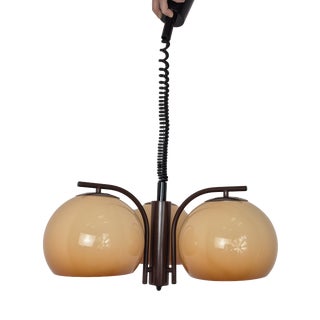 Space Age Hungarian Pendant Lamp from Szarvasi, 1960s For Sale