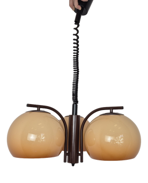 Space Age Hungarian Pendant Lamp from Szarvasi, 1960s