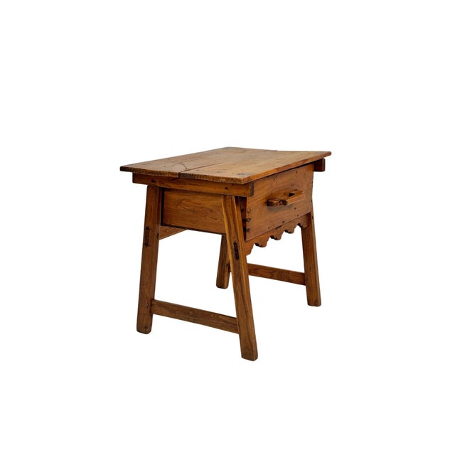 1940s Vintage Spanish Folk Art Table, 1940s For Sale - Image 5 of 11