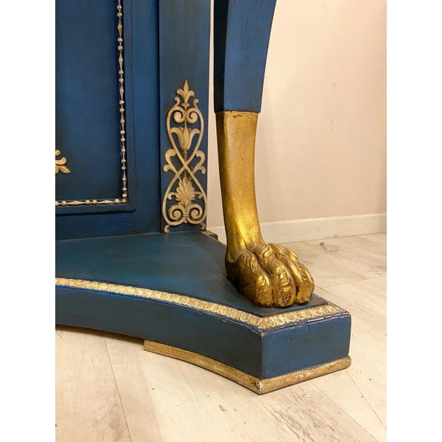 Antique Console Table and Mirror, Set of 2 For Sale - Image 15 of 16