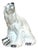 Polar Bear Sculpture in Porcelain For Sale