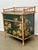 Bamboo Cabinet, Decoupaged With Flowers, Circa 1990 For Sale In Greenville, SC - Image 6 of 16