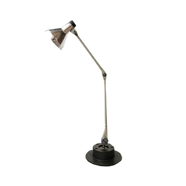 Mid-Century Industrial Table Lamp, 1950s For Sale