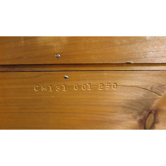 Wood 1960s Chippendale Style Tiger Maple Secretary by Kurt Richenburg For Sale - Image 7 of 10