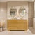 Transform your bathroom into a serene, spa-inspired retreat with the Butler Specialty Company Genoa double sink vanity....