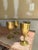 Vintage Mexico Artisan Made Brass Goblets- Set of 4 For Sale In San Antonio - Image 6 of 7