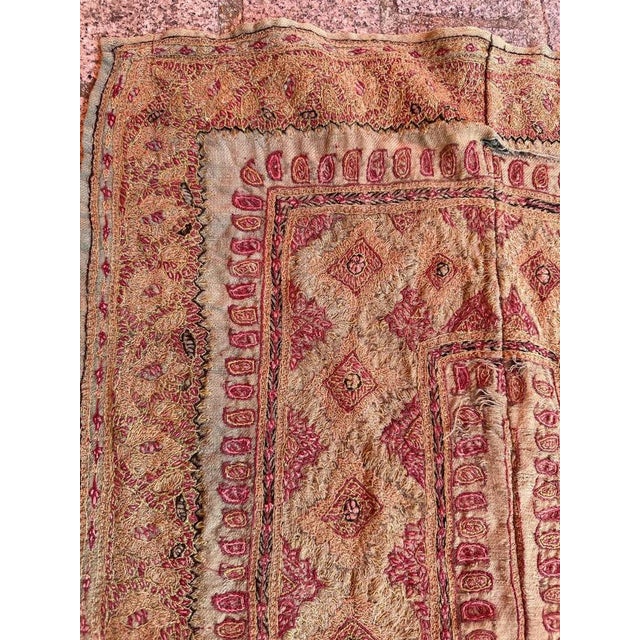Vintage Termeh Embroidery, 1890s For Sale - Image 9 of 17