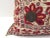 Metal 19th Century Rajasthani Silk Embroidered Mirrorwork Pillow With Birds and Flowers For Sale - Image 7 of 11