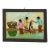 Framed Indonesian Siraman Ritual Reverse Glass Painting For Sale