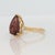2020s 3.7Ct Rubellite Tourmaline Ring With Earth Mined Diamond Accents: Solid 14k Gold, Size 6.75 For Sale - Image 5 of 8