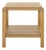 Omara 1 Shelf Side Table in Natural For Sale