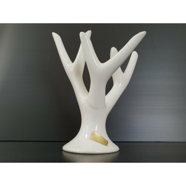 Ceramic Ceramic Tree Branch Vase, 1960s-1970s For Sale - Image 7 of 12