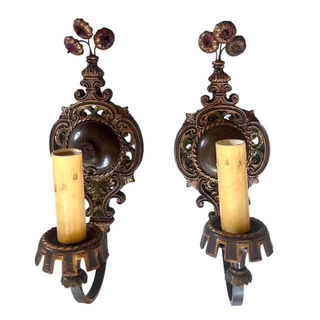 These are such detailed sconces for an entry, master bedroom or bath. The quality is fantastic and will delight any area...