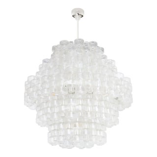 Gert Nyström Large Festival Crystal Chandelier 1960 For Sale
