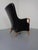 Black Tenor Leather Lounge Chair by Søren Nissen and Ebbe Gehl for Nielaus Jeki, Denmark, 1980s For Sale - Image 8 of 16