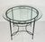 JANUS et Cie Attributed to Mario Papperzini for Janus Et Cie Iron & Glass Round Dining Table For Sale - Image 4 of 18