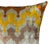 Contemporary River Silk Velvet Ikat Throw Pillow Cover, 20 X 20 For Sale - Image 3 of 6