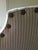 Wood Twin Blue Pinstriped Bed Frames For Sale - Image 7 of 13