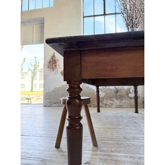Drapers Style Table in Oak, 1900s For Sale - Image 13 of 18