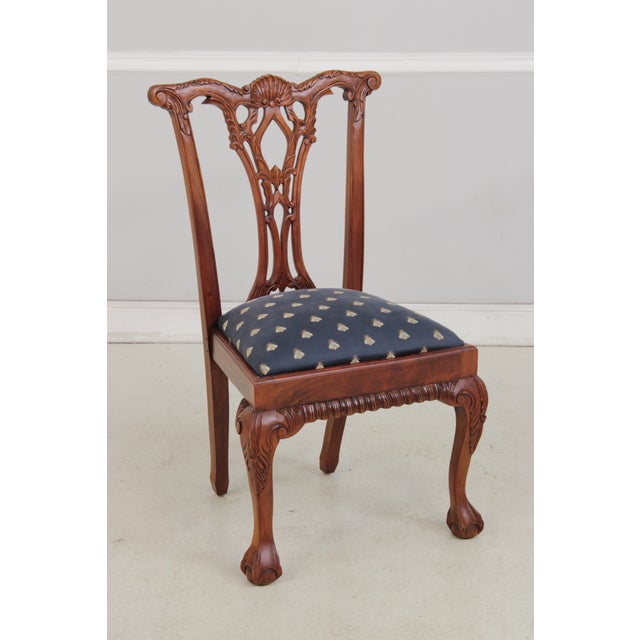 Age: Approx. 20 Years Old Details: Ball -N- Claw Feet Napoleonic Bee Fabric Fine Carved Details High Quality Construction...