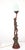 Wood Antique Art Nouveau Wood Figural Newel Post Lamp For Sale - Image 7 of 8