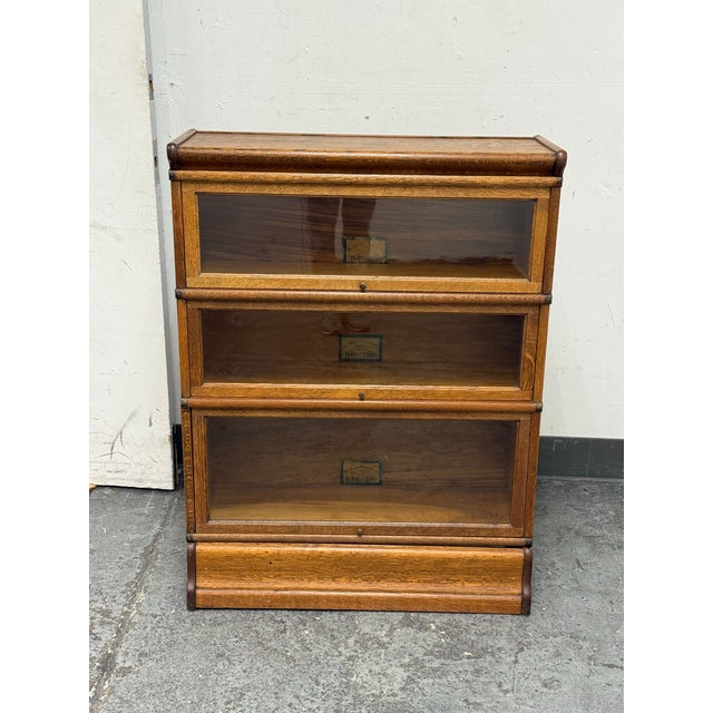 Antique Globe-Wernicke Barrister Bookcase For Sale - Image 11 of 12