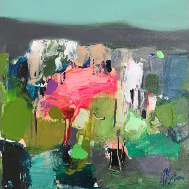 Liliya Nikolova, Abstract Horizon, 2022, Acrylic on Canvas For Sale - Image 3 of 3