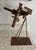 Mid 20th Century Expressionist Abstract Brutalist Sculpture, Welded Steel, 16” High For Sale - Image 6 of 10