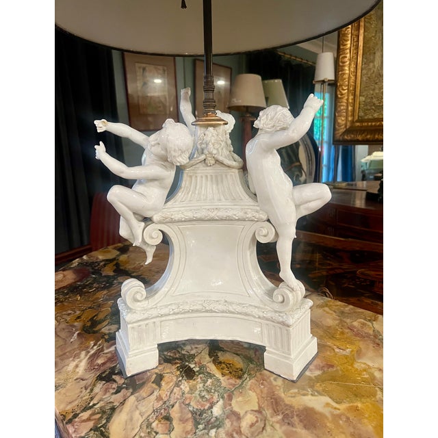 Inspired by the sculptural traditions of Neapolitan Capodimonte porcelain, the animated cherubs climb the architectural...