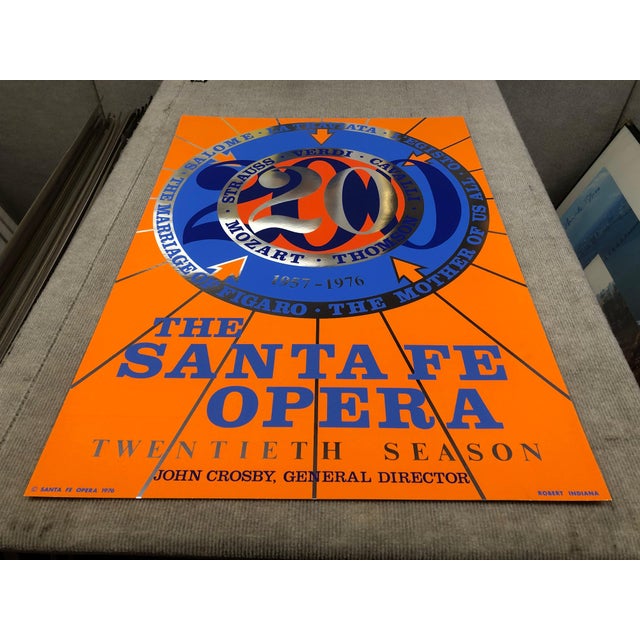 1970s Robert Indiana the Santa Fe Opera, 1976 For Sale - Image 5 of 12