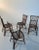 Mid-Century Bamboo Dining Table & Chairs Set, Set of 5 For Sale - Image 6 of 7