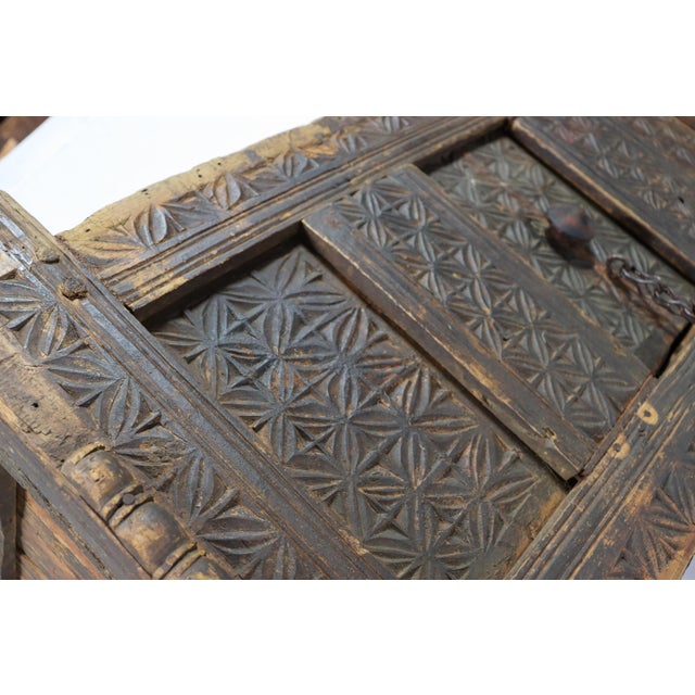 Antique Nomadic Turkmen Yurt Treasure Dowry Chest For Sale - Image 9 of 14