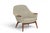 Westnofa Furniture Mid 20th Century Lowback Organic Modern "Marina" Armchair by Gerhard Berg for Stokke For Sale - Image 4 of 7