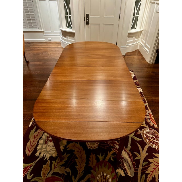 John Widdicomb Mid-Century John Widdecomb Co. Drop Leaf Expandable Side Table With Four Leaves For Sale - Image 4 of 12