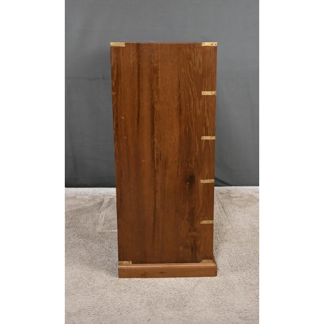 20th Century Teak Marine Chest of Drawers, India For Sale - Image 11 of 18