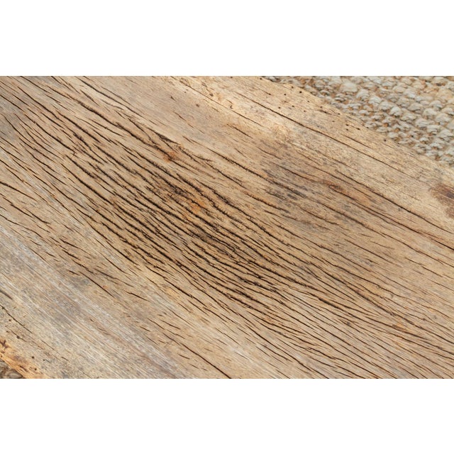 African Antique Slope Top Senufo Table For Sale - Image 3 of 9