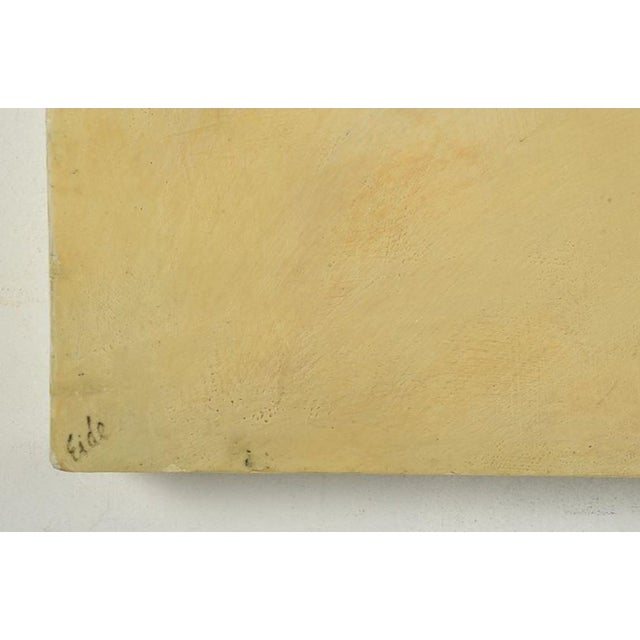 Arts & Crafts Karen Eide Running Rabbit Painting For Sale - Image 3 of 3
