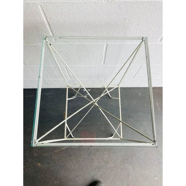 Contemporary Vintage Minimalist Sculptural Plant Stand For Sale - Image 3 of 4