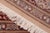 Textile Shabby Chic Pak-Persian Tan/Red Wool Rug - 8'4'' X 10'3'' For Sale - Image 7 of 9