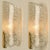 Brass & Glass Wall Lights in the style of Hillebrand, Germany, 1969, Set of 2 For Sale - Image 3 of 11