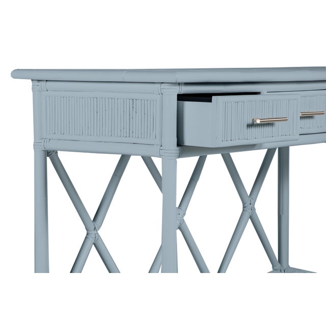 Not Yet Made - Made To Order Aruba Sideboard - Blue For Sale - Image 5 of 6