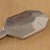 1930s French Art Deco Silver Beveled Hand Mirror For Sale - Image 4 of 11