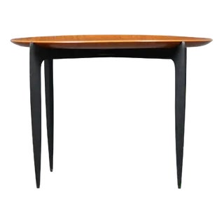 Teak Tray Table by H. Engholm & Svend Åge Willumsen for Fritz Hansen, 1950s For Sale