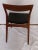 Solid Teak Side Chair With Black Leatherette, 1970s For Sale - Image 4 of 10