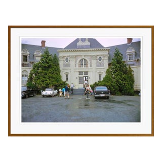 Toni Frissell 'Newport Scenes' Archival Pigment Print Framed in Brown For Sale