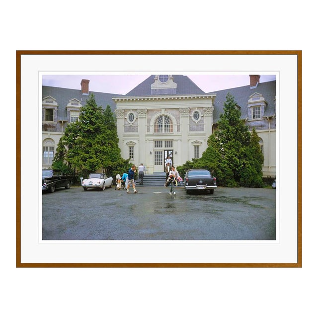 Toni Frissell 'Newport Scenes' Archival Pigment Print Framed in Brown For Sale